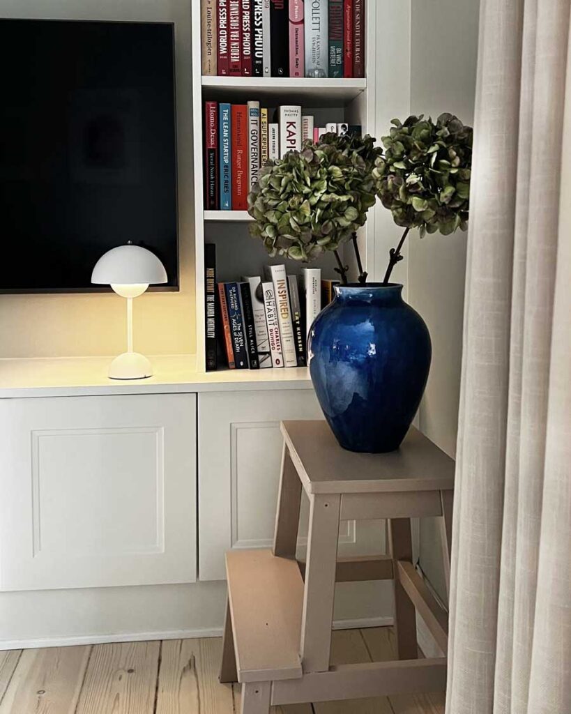 ikea hack gør det selv - reol med underskabe og tv